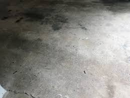Image of dirty garage floor